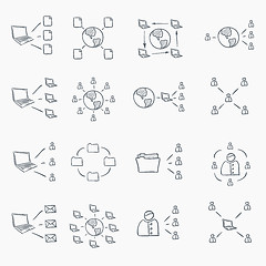 Image showing Sketch Icon Set