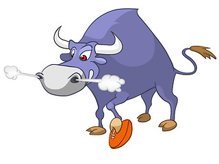 Image showing Cartoon Character Bull