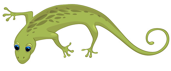 Image showing Cartoon Character Lizard