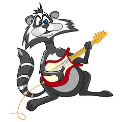 Image showing Cartoon Character Raccoon