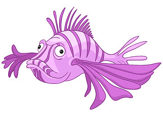 Image showing Cartoon Character Fish