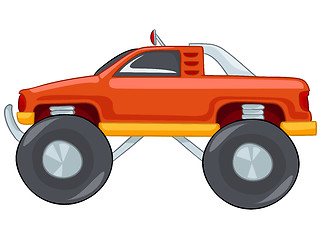 Image showing Cartoon Car