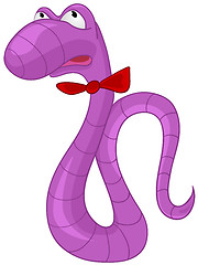 Image showing Cartoon Character Worm