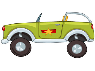 Image showing Cartoon Car