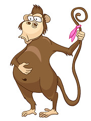 Image showing Cartoon Character Monkey