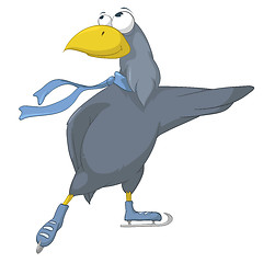 Image showing Cartoon Character Bird