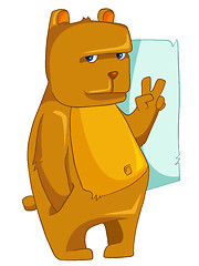 Image showing Cartoon Character Bear