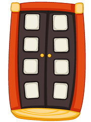 Image showing Cartoon Home Door