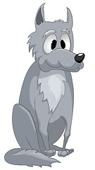 Image showing Cartoon Character Wolf