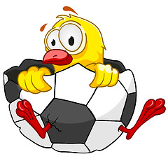 Image showing Cartoon Character Chicken