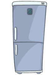 Image showing Cartoon Home Kitchen Refrigerator