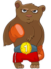 Image showing Cartoon Character Bear