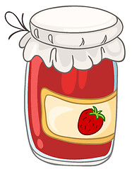 Image showing Cartoon Home Kitchen Jar