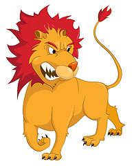 Image showing Cartoon Character Lion