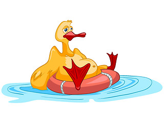 Image showing Cartoon Character Duck