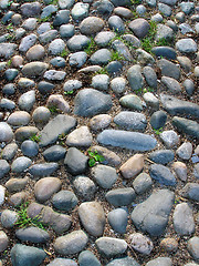 Image showing Cobblestone Street