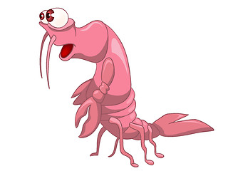 Image showing Cartoon Character Crawfish