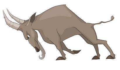 Image showing Cartoon Character Goat