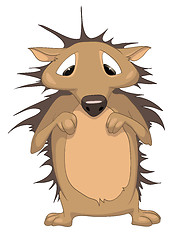 Image showing Cartoon Character Hedgehog