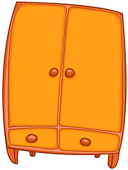 Image showing Cartoon Home Furniture Wardrobe