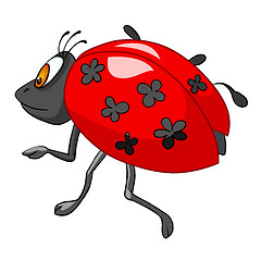 Image showing Cartoon Character Ladybird