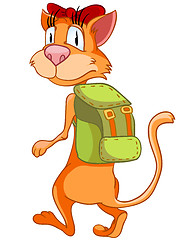 Image showing Cartoon Character Cat