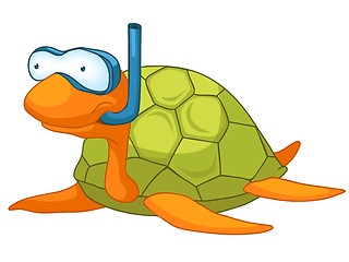 Image showing Cartoon Character Turtle