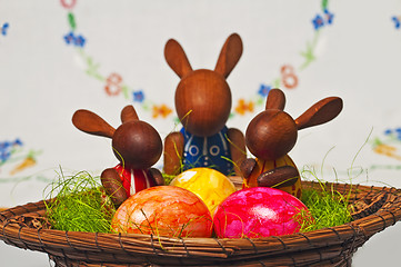 Image showing easter basket