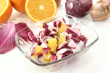 Image showing fresh Chicory salad