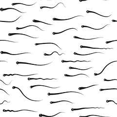Image showing Funny texture - sperm competition