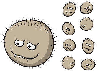 Image showing Big germ and his children