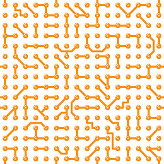 Image showing Seamless texture - circuit board