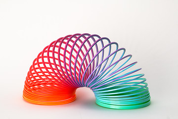 Image showing Slinky spring toy