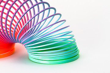 Image showing Slinky spring toy