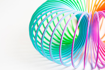 Image showing Slinky spring toy