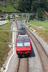 Image showing Train in Switzerland