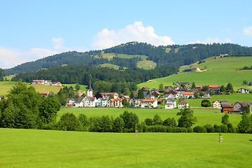 Image showing Countryside in Switzerland