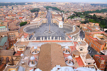 Image showing Vatican and Rome