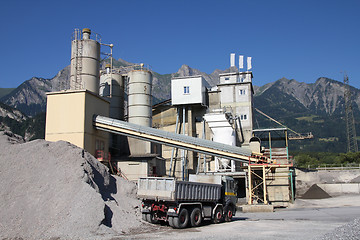 Image showing Cement production