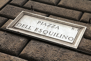 Image showing Rome - Esquilino