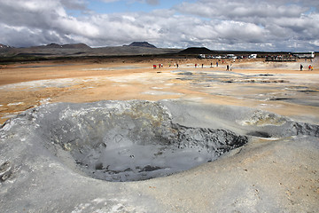 Image showing Iceland - mud pool