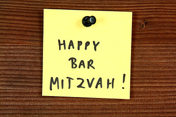 Image showing Bar mitzvah