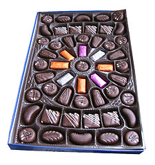 Image showing Box of chocolate candy