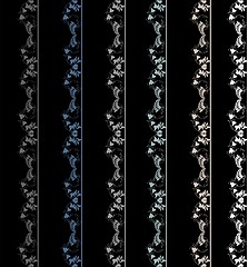 Image showing Seamless background. Illustration lace.