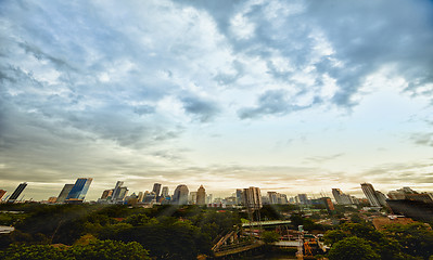 Image showing Evening metropolis - Bangkok