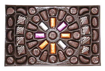 Image showing Box of chocolate candy