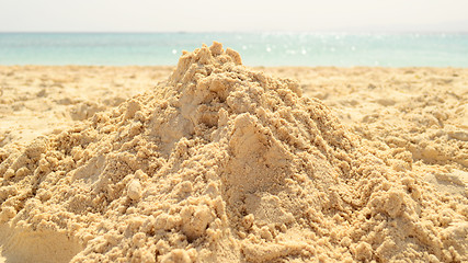 Image showing sand heap