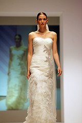 Image showing Wedding dresses fashion show