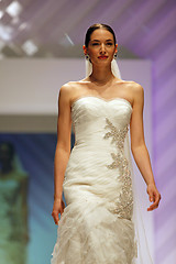 Image showing Wedding dresses fashion show 