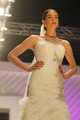 Image showing Wedding dresses fashion show 